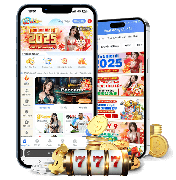 Giao diện ứng dụng QH88
